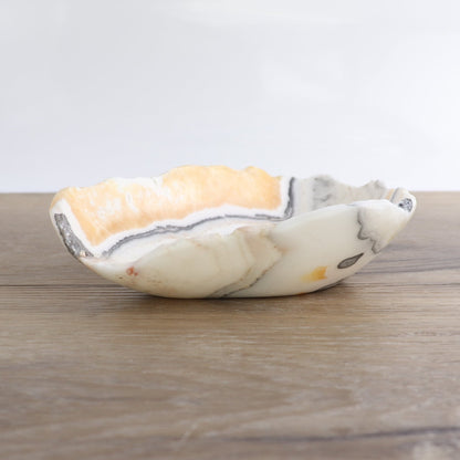 Mexican Onyx/Calcite Bowls Set of 2