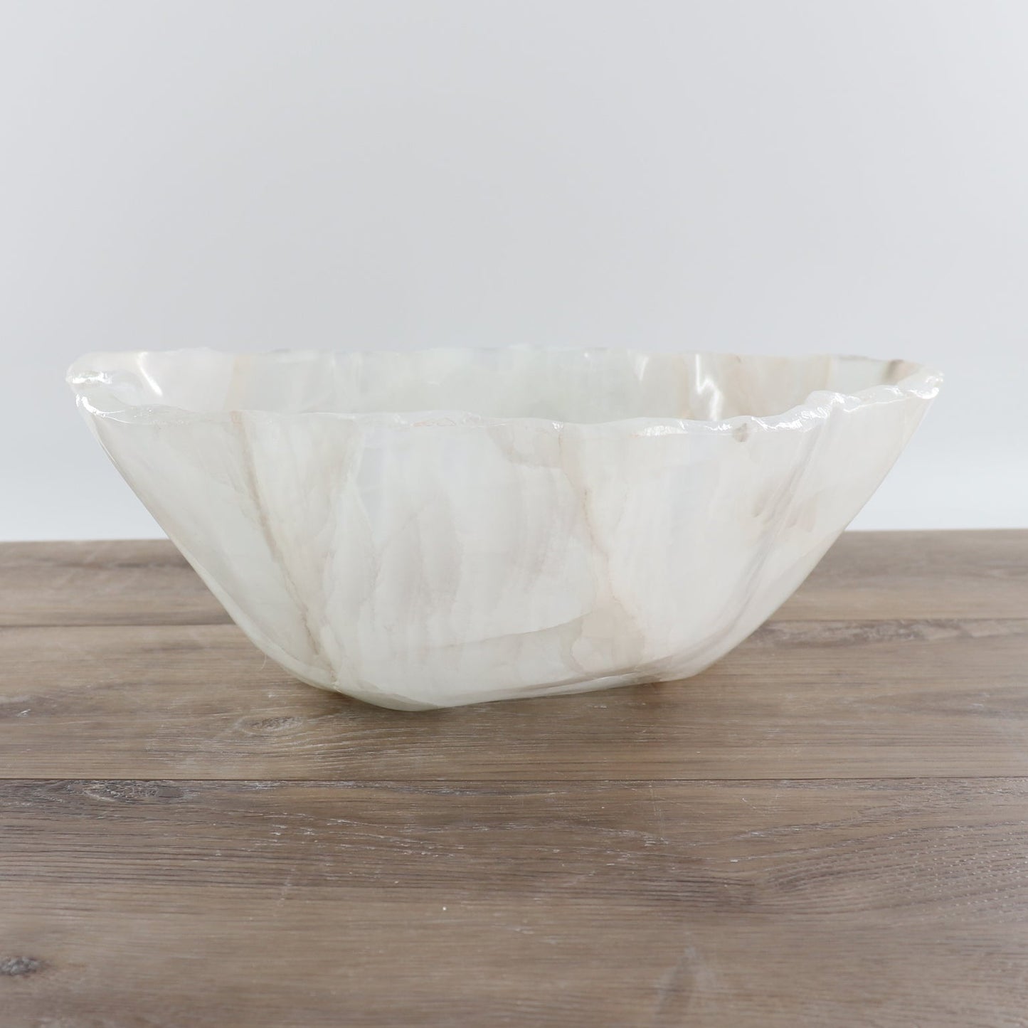 Mexican Onyx/Calcite Bowl 15"