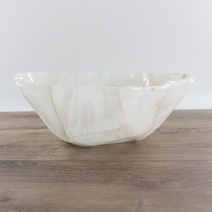 Mexican Onyx/Calcite Bowl 15"