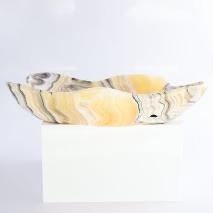 Zebra Onyx Bowl - Expert Wholesale and Supplier of Wholesale Crystals & Bulk Gemstones, ["Bowls","Mexico","onyx"]