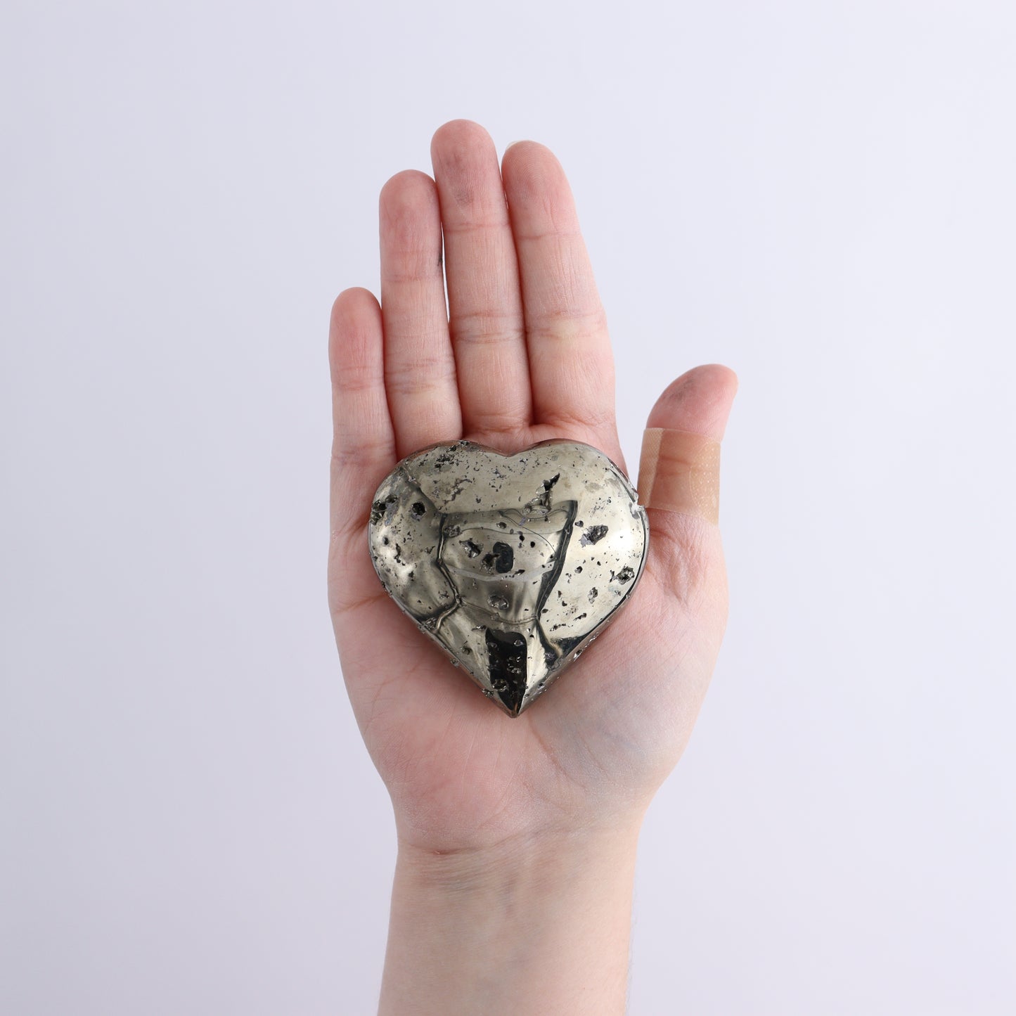 Pyrite Hearts Set of 9 - Expert Wholesale and Supplier of Wholesale Crystals & Bulk Gemstones, ["Hearts","Peru","Pyrite"]