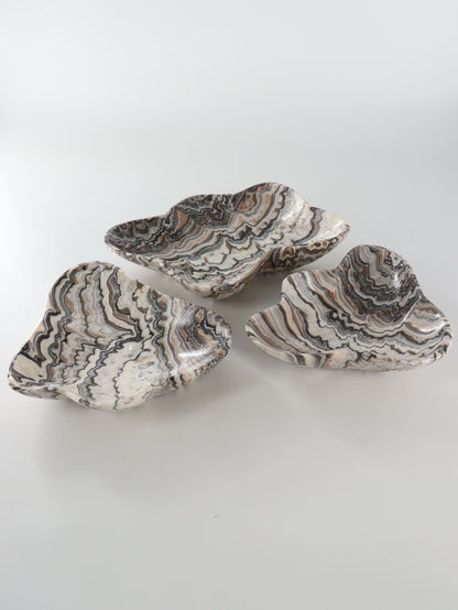 Zebra Onyx Bowls Set of 3 - Expert Wholesale and Supplier of Wholesale Crystals & Bulk Gemstones, []