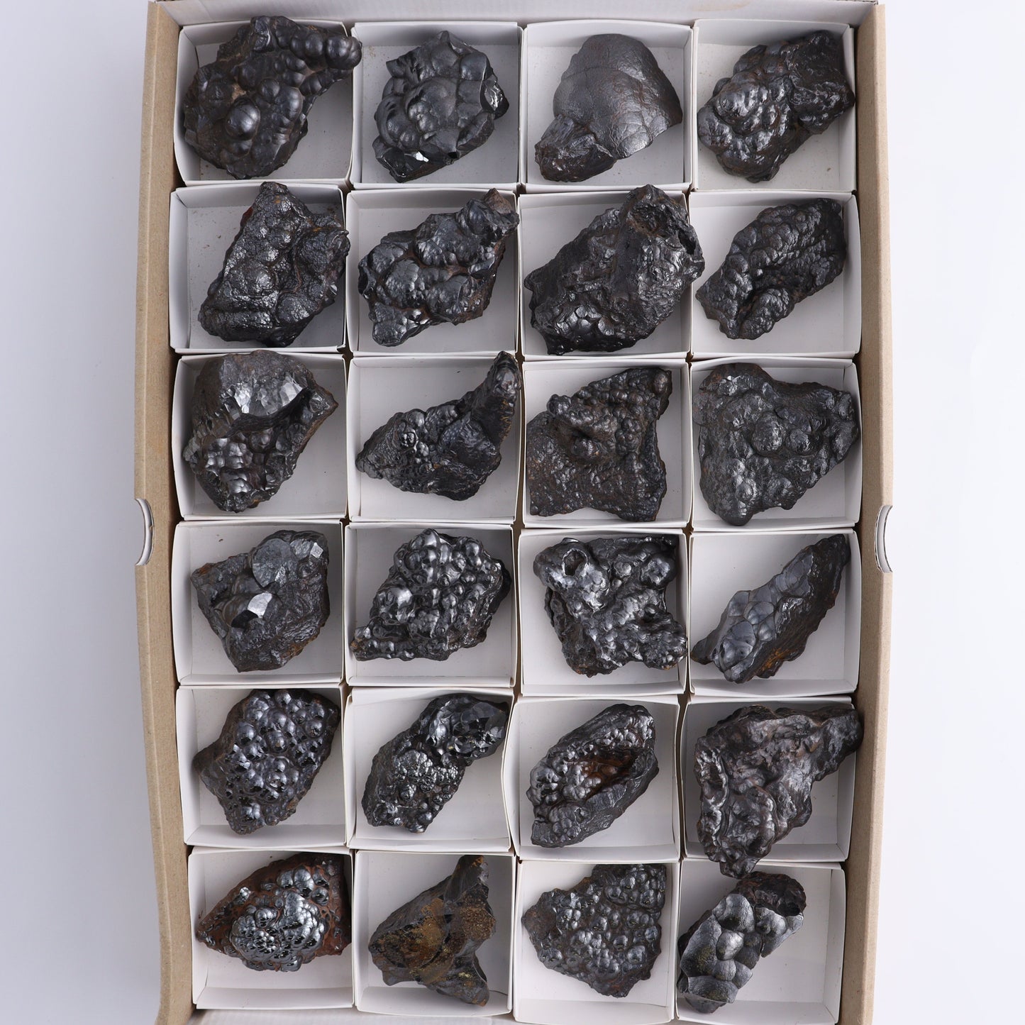 Hematite Rough Set of 24 - Expert Wholesale and Supplier of Wholesale Crystals & Bulk Gemstones, ["Hematite","Morocco","Rough"]