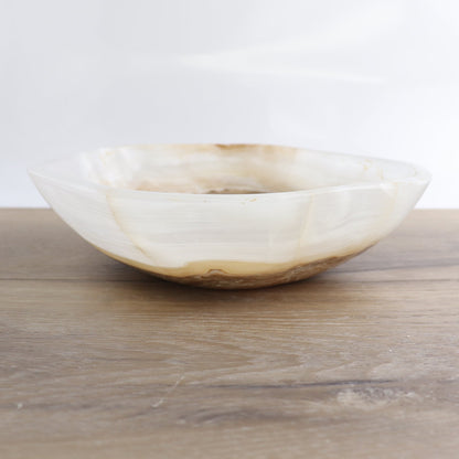 Mexican Onyx/Calcite Bowl 9"