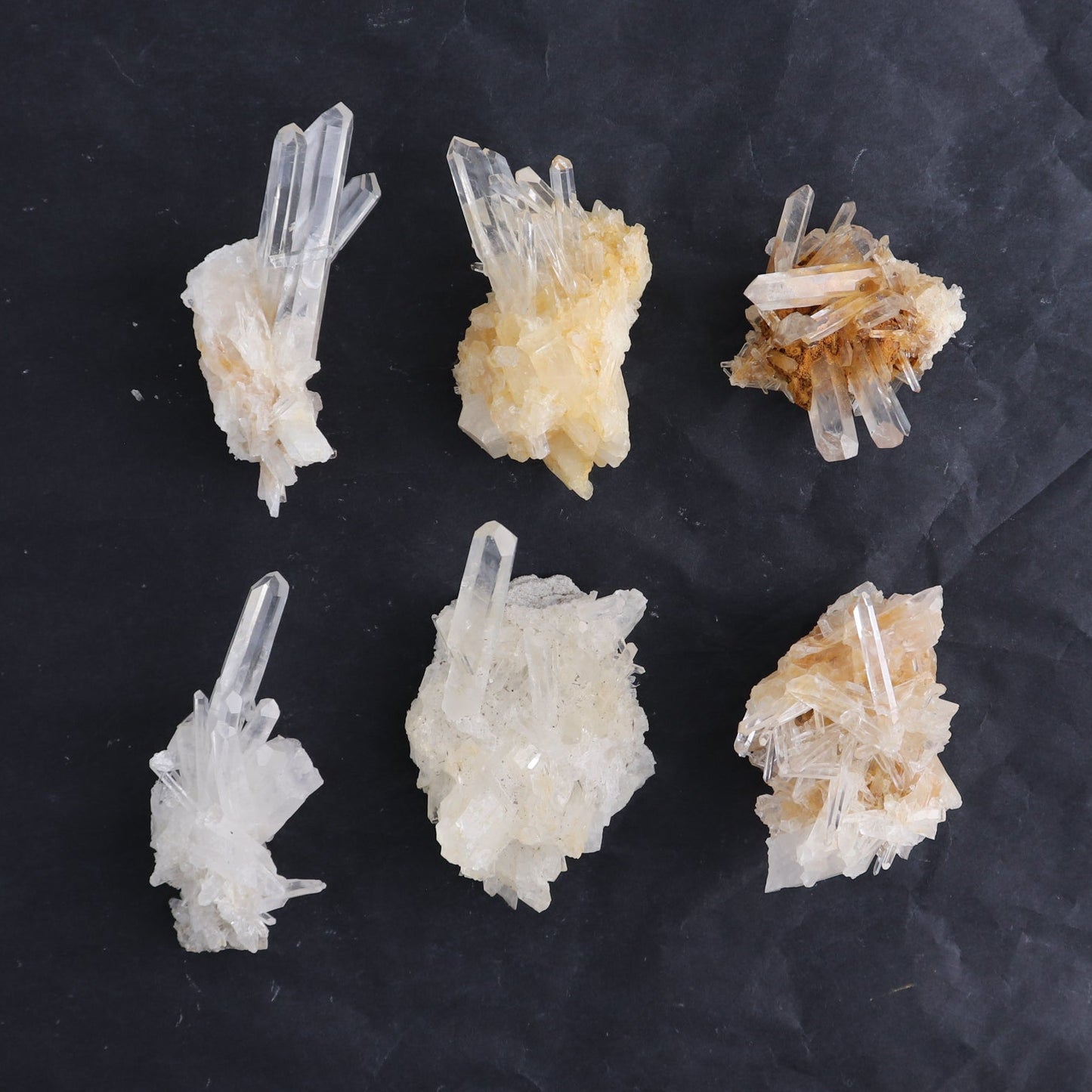 Lemurian Clusters from Columbia Set of 6
