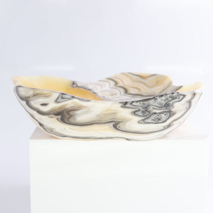 Zebra Onyx Bowl - Expert Wholesale and Supplier of Wholesale Crystals & Bulk Gemstones, ["Bowls","Mexico","onyx"]