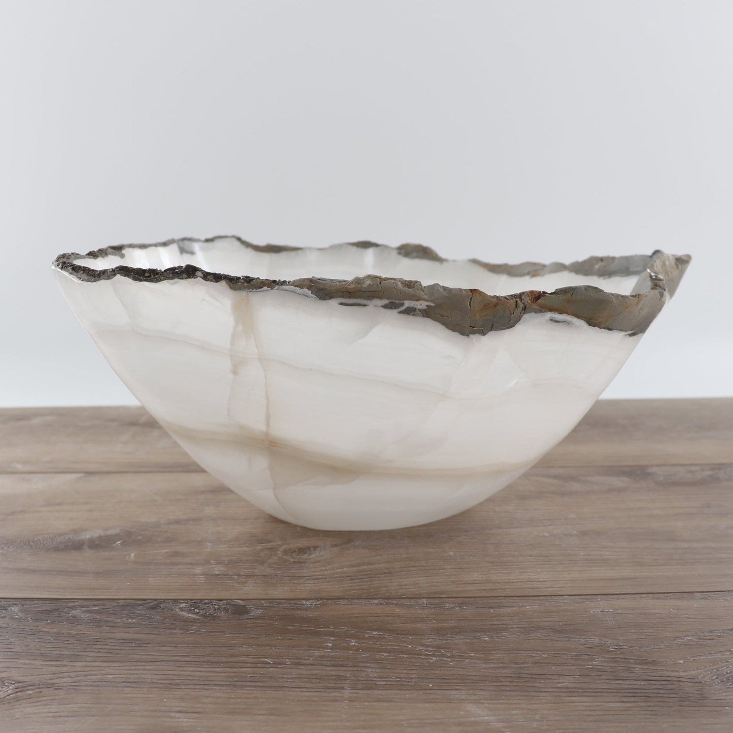 Mexican Onyx/Calcite Bowl 14"