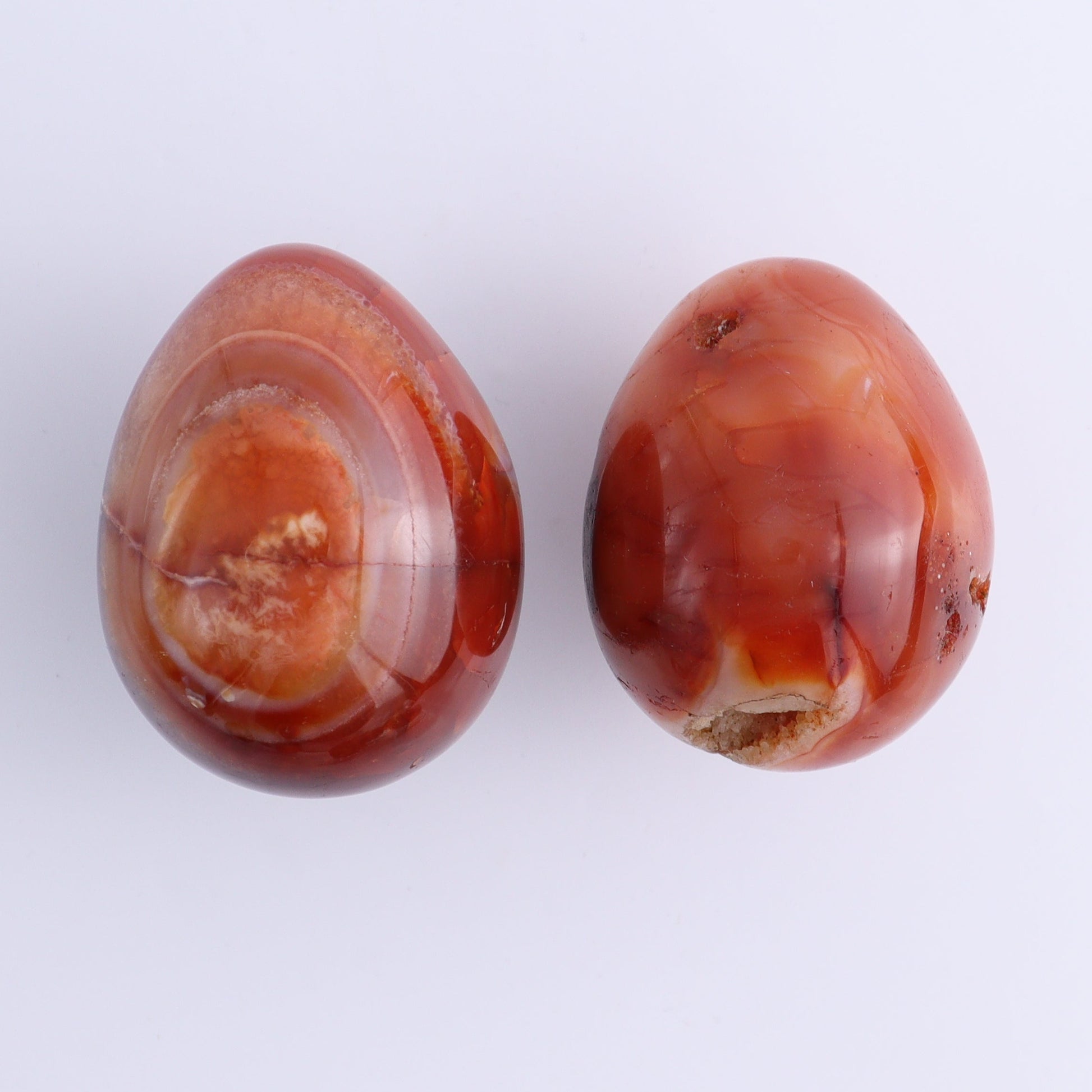 Carnelian Eggs Set of 12 - Expert Wholesale and Supplier of Wholesale Crystals & Bulk Gemstones, ["carnelian","Eggs","Madagascar"]