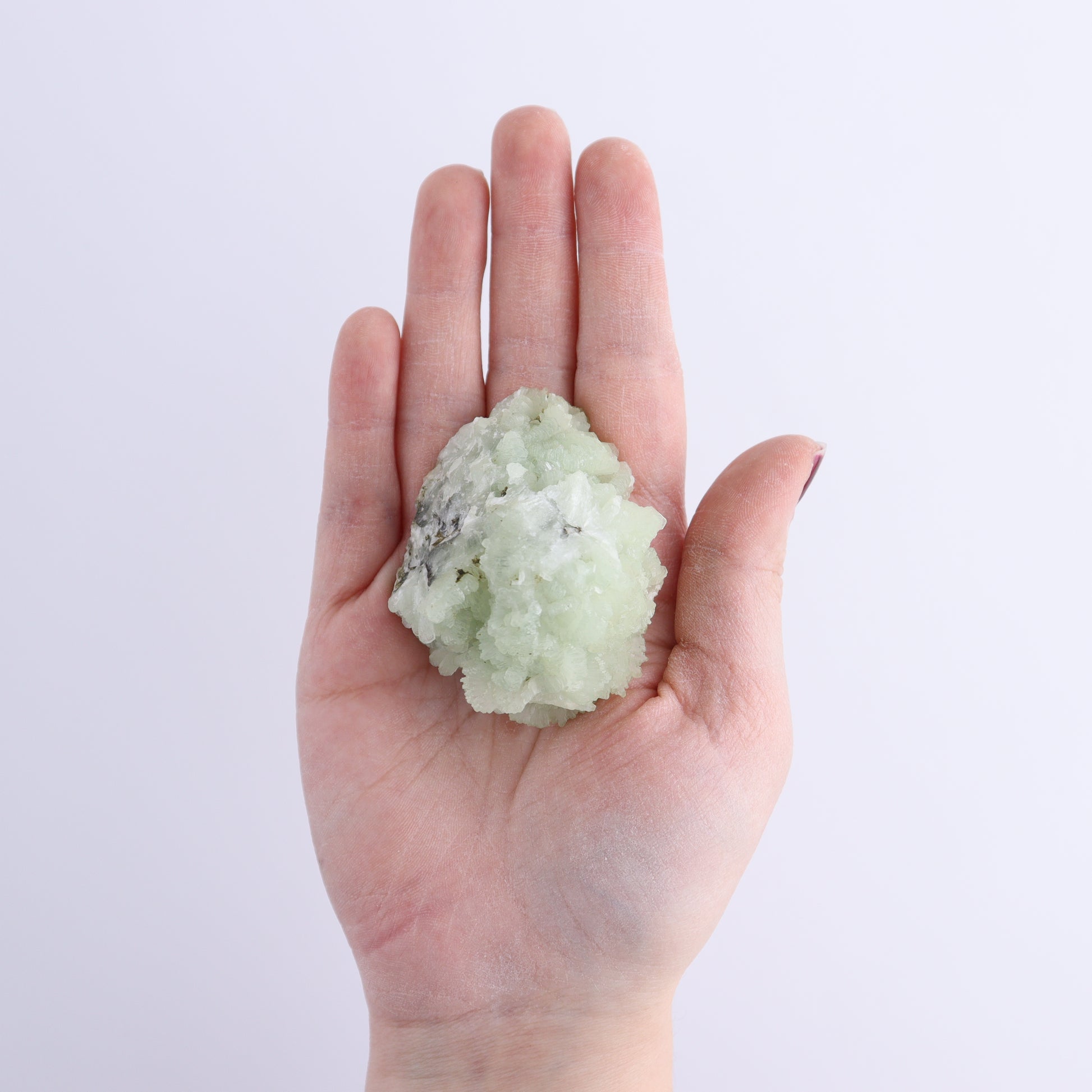 Prehnite Flat from Morocco - Expert Wholesale and Supplier of Wholesale Crystals & Bulk Gemstones, ["Clusters","Flats","Morocco","Prehnite"]