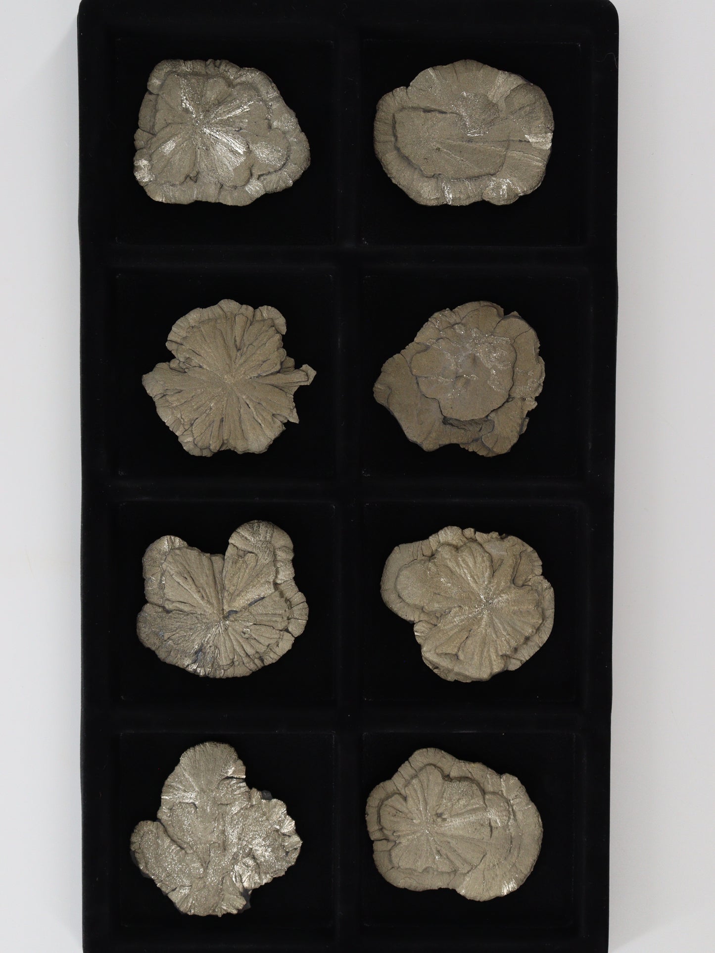Pyrite Slices and Slabs Set of 8 - Expert Wholesale and Supplier of Wholesale Crystals & Bulk Gemstones, []