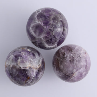 Amethyst Spheres Set of 6 - Expert Wholesale and Supplier of Wholesale Crystals & Bulk Gemstones, ["Amethyst","Brazil","Spheres"]