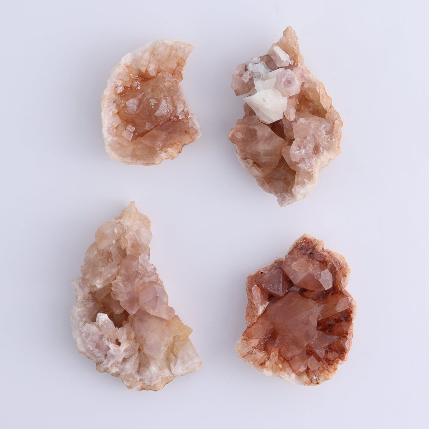 Pink Amethyst Flat of 20 - Expert Wholesale and Supplier of Wholesale Crystals & Bulk Gemstones, ["Amethyst","Pink Amethyst"]