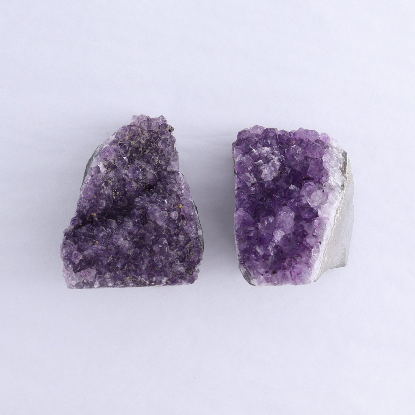 Uruguay Amethyst Cut Base Set of 8 - Expert Wholesale and Supplier of Wholesale Crystals & Bulk Gemstones, ["Amethyst","Cut Base","Uruguay"]