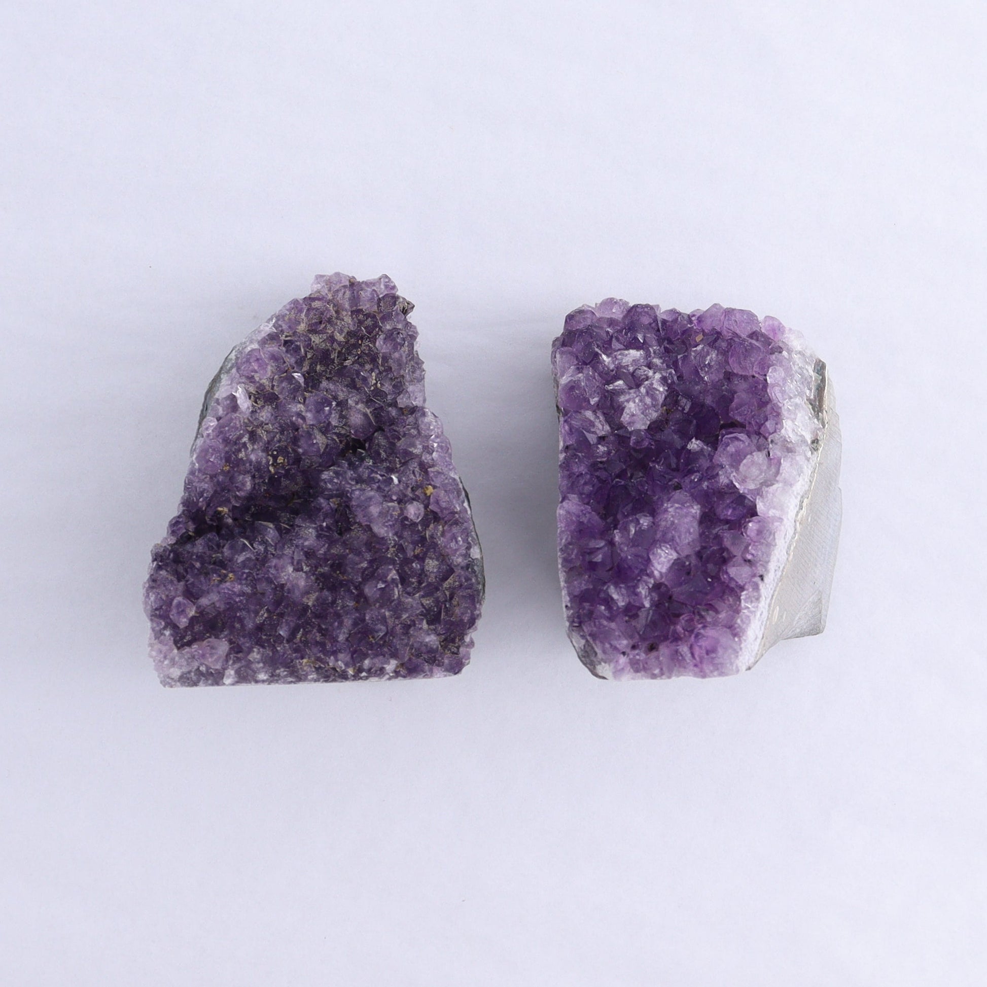 Uruguay Amethyst Cut Base Set of 8 - Expert Wholesale and Supplier of Wholesale Crystals & Bulk Gemstones, ["Amethyst","Cut Base","Uruguay"]