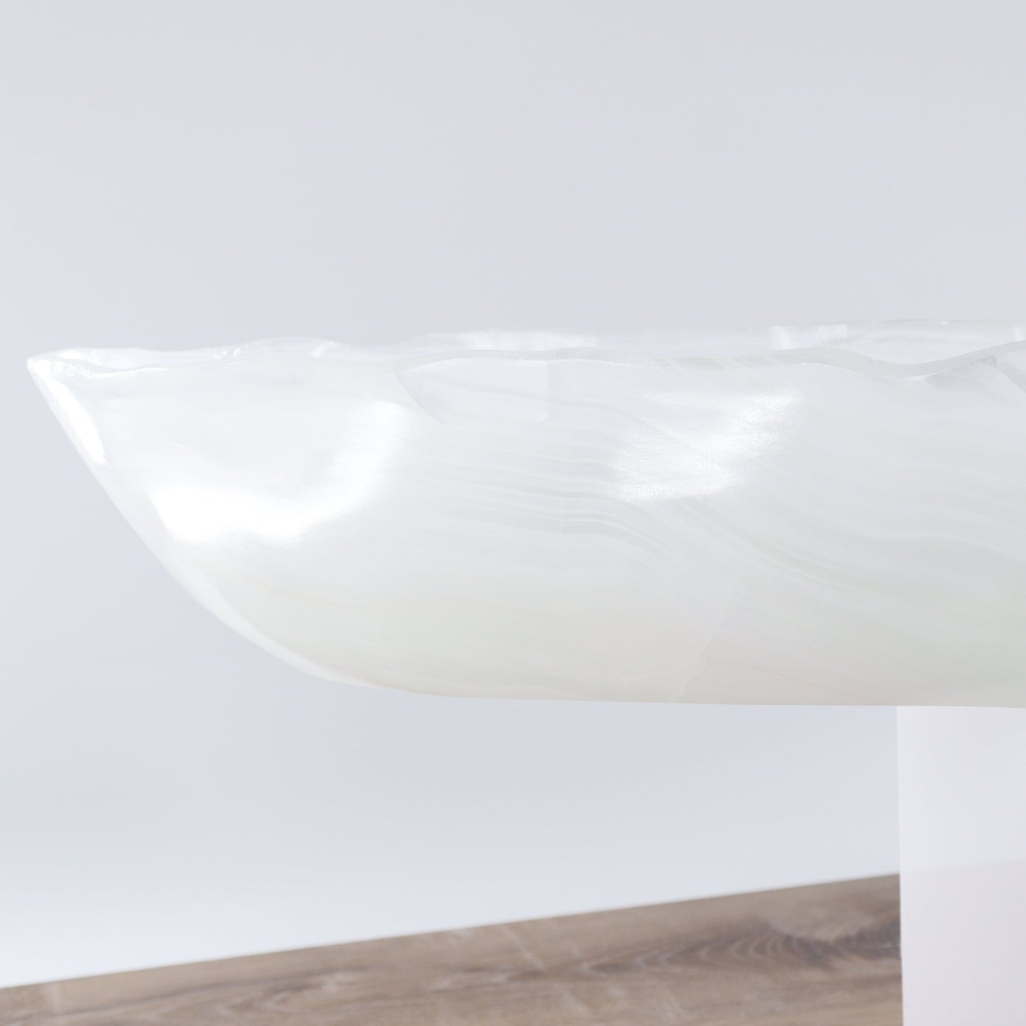 Mexican Onyx/Calcite Canoe Bowl - Expert Wholesale and Supplier of Wholesale Crystals & Bulk Gemstones, ["Bowls","Calcite","canoe","Mexico","onyx"]