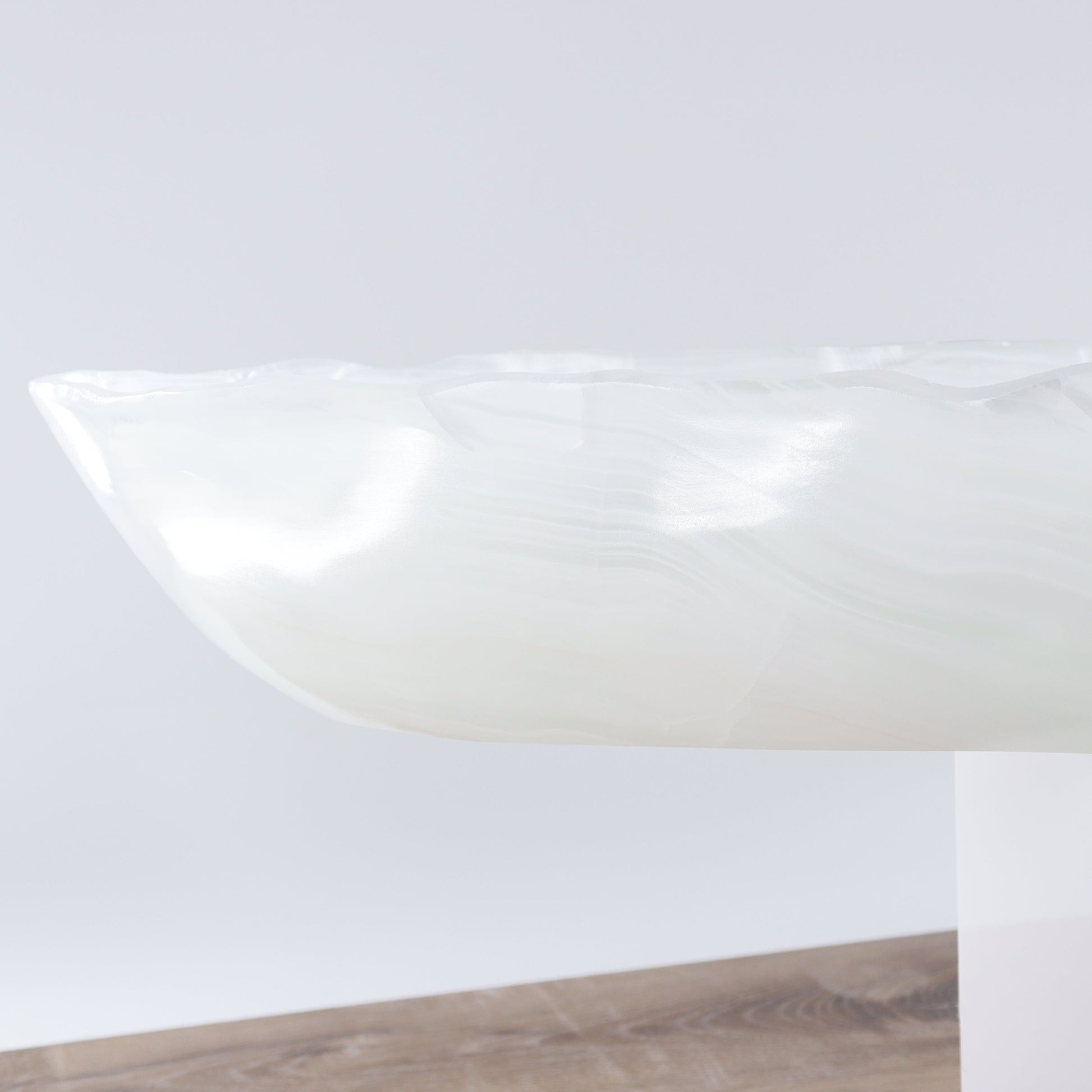 Mexican Onyx/Calcite Canoe Bowl - Expert Wholesale and Supplier of Wholesale Crystals & Bulk Gemstones, ["Bowls","Calcite","canoe","Mexico","onyx"]
