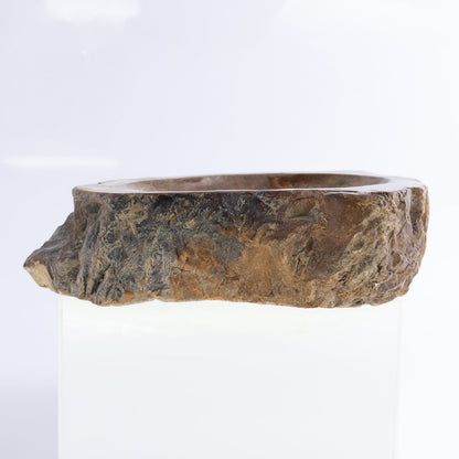 Petrified Wood Bowls Set of 2 - Expert Wholesale and Supplier of Wholesale Crystals & Bulk Gemstones, ["Bowls","Indonesia","Petrified Wood"]