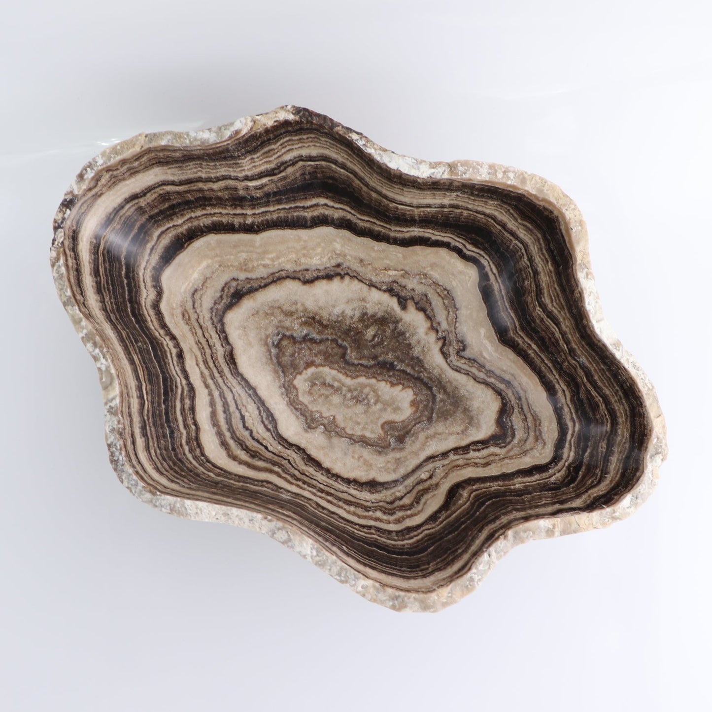 Mexican Onyx/Calcite Bowl 14"