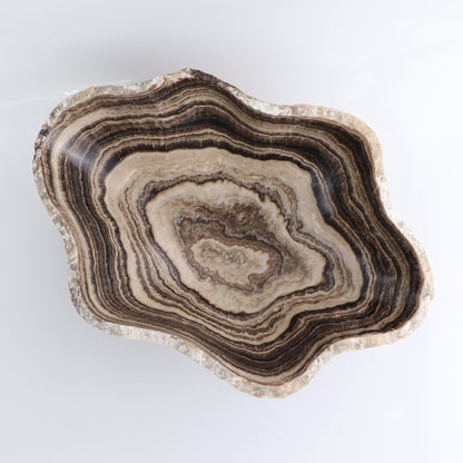 Mexican Onyx/Calcite Bowl 14"