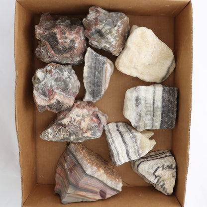 Calcite Roughs Set of 10