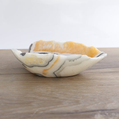 Mexican Onyx/Calcite Bowls Set of 2