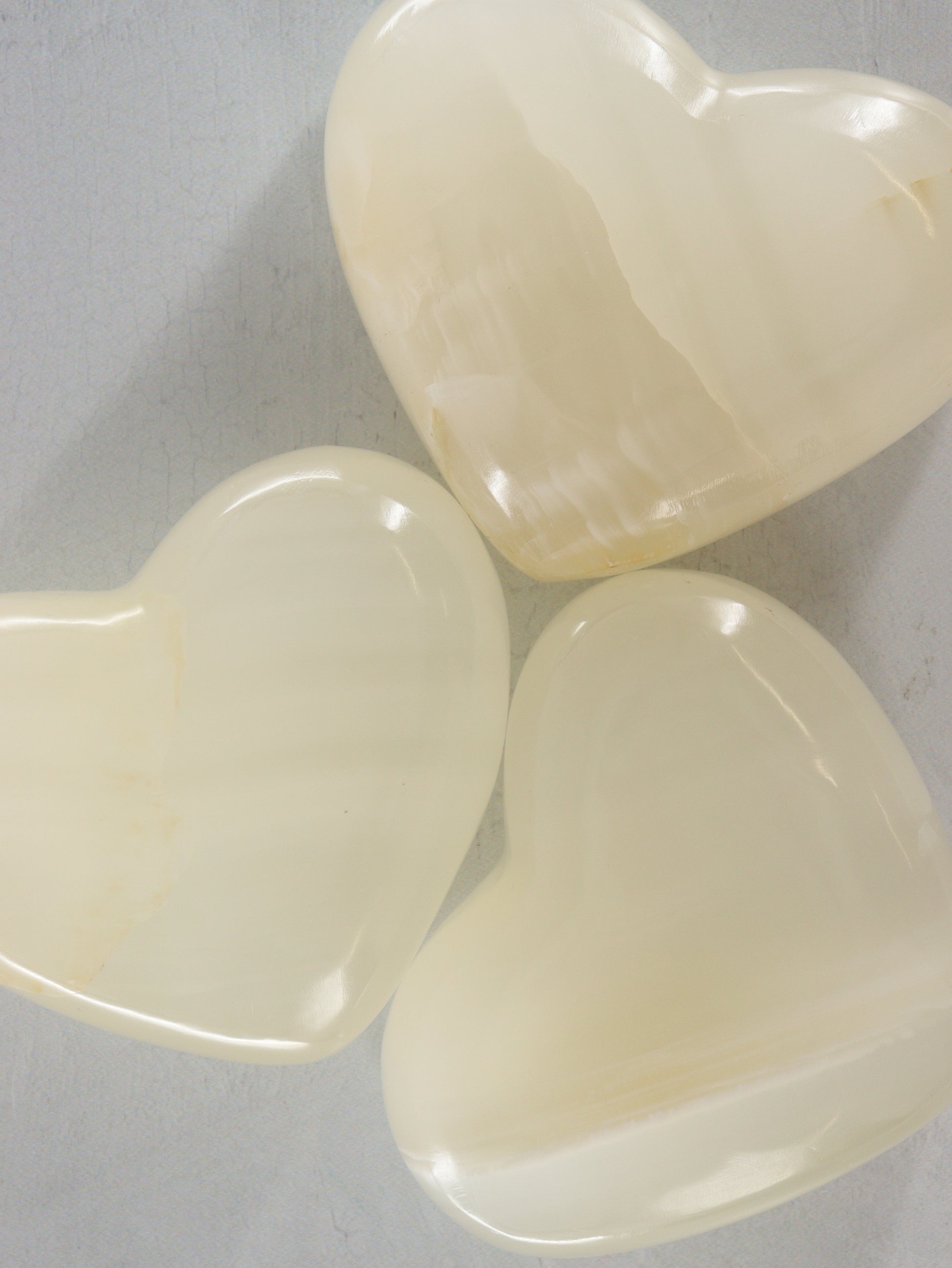 Onyx Hearts Set of 3 - Expert Wholesale and Supplier of Wholesale Crystals & Bulk Gemstones, []