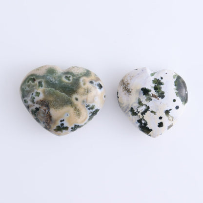 Ocean Jasper Hearts Set of 10
