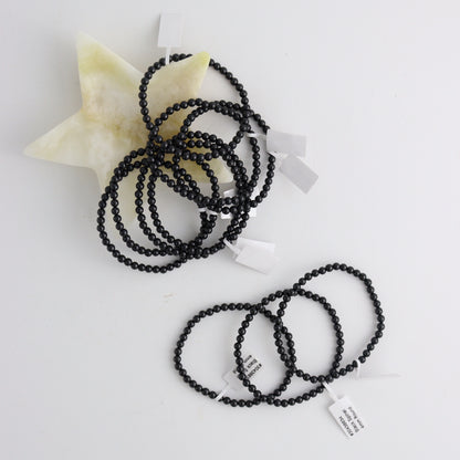 Black Spinel Bracelet 4mm Set of 10 - Expert Wholesale and Supplier of Wholesale Crystals & Bulk Gemstones, ["Black Spinel","bracelets","China","Jewelry"]