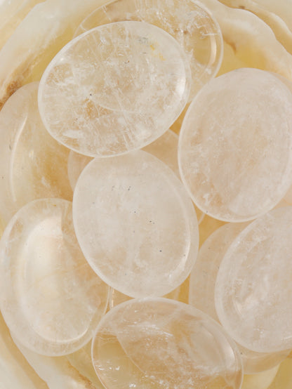 1/2kg Clear Quartz Worry Stones - Expert Supplier of Wholesale Crystals & Bulk Gemstones