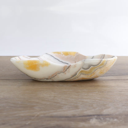 Mexican Onyx/Calcite Bowls Set of 2