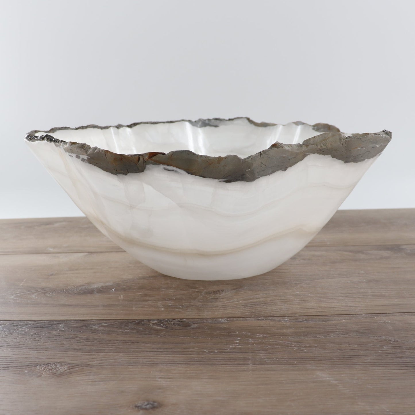 Mexican Onyx/Calcite Bowl 14"