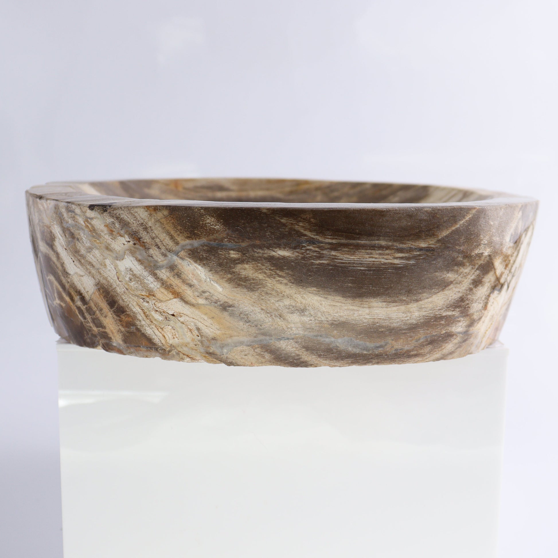 Petrified Wood Bowl - Expert Wholesale and Supplier of Wholesale Crystals & Bulk Gemstones, ["Bowls","Indonesia","Petrified Wood"]
