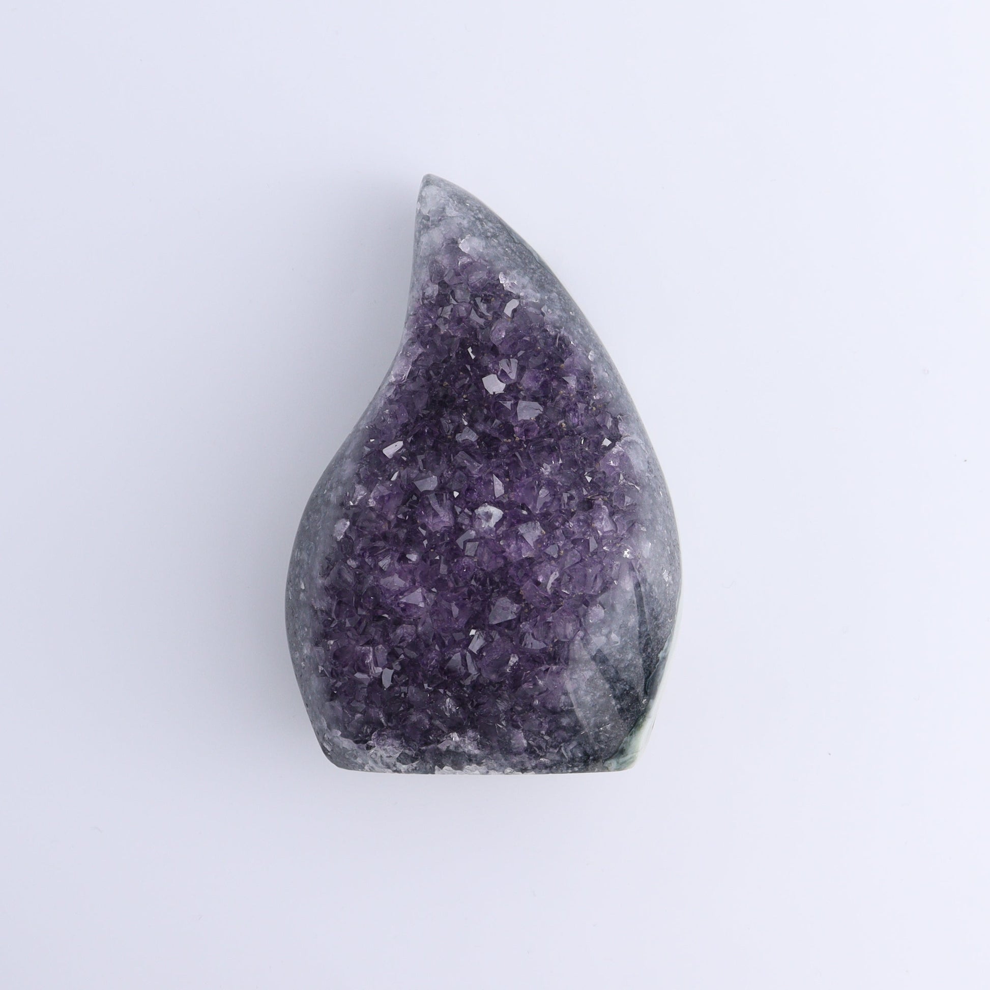 Uruguay Druzy Amethyst Flames Set of 4 - Expert Wholesale and Supplier of Wholesale Crystals & Bulk Gemstones, ["Amethyst","flames","Uruguay"]