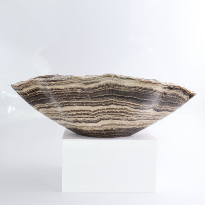 Mexican Onyx/Calcite Bowl 14"