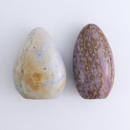 Ocean Jasper Freeform Set of 2