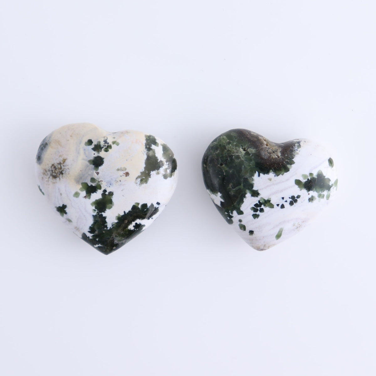 Ocean Jasper Hearts Set of 10