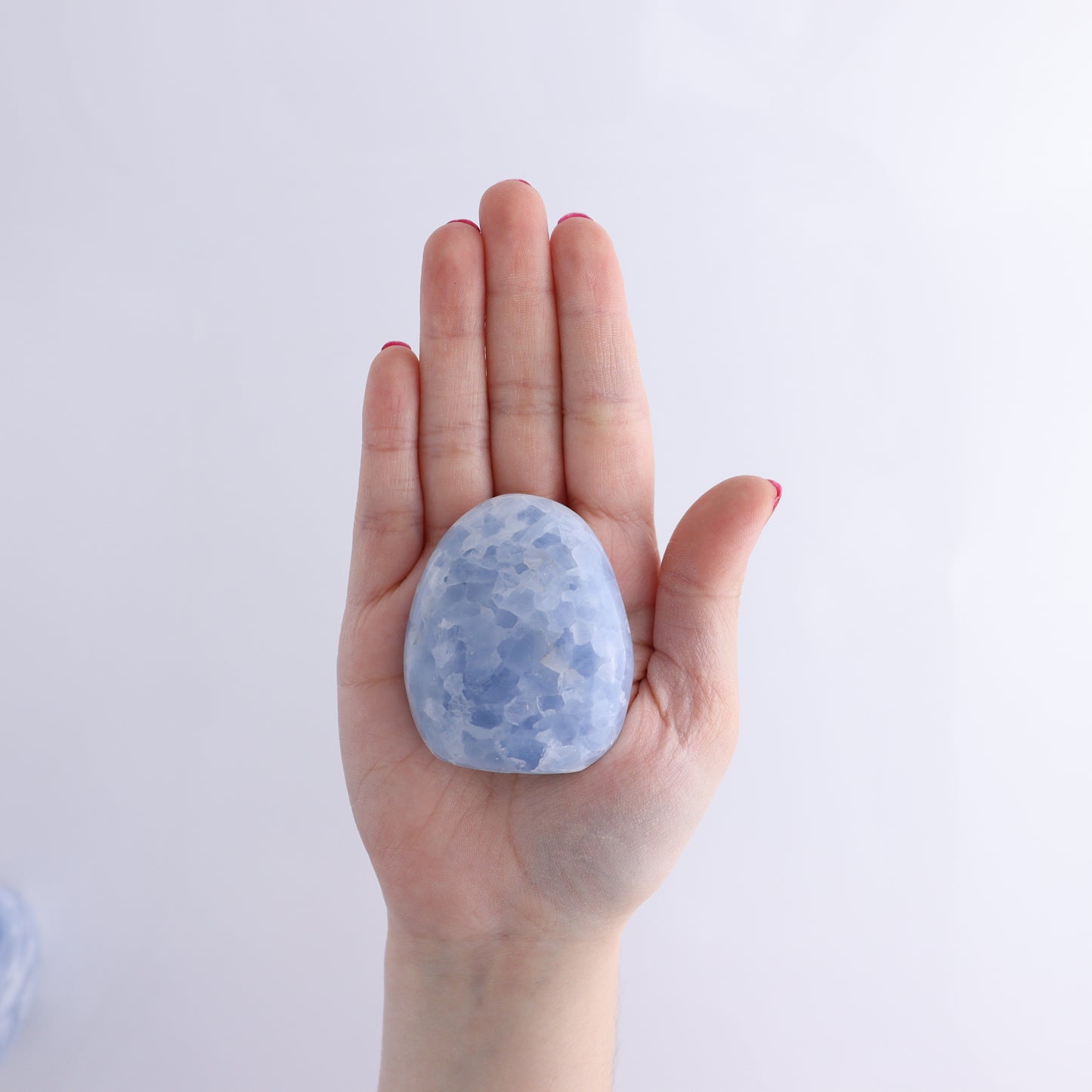 Blue Calcite Set of 4 - Expert Wholesale and Supplier of Wholesale Crystals & Bulk Gemstones, ["Blue Calcite","Calcite","Freeform","Madagascar"]