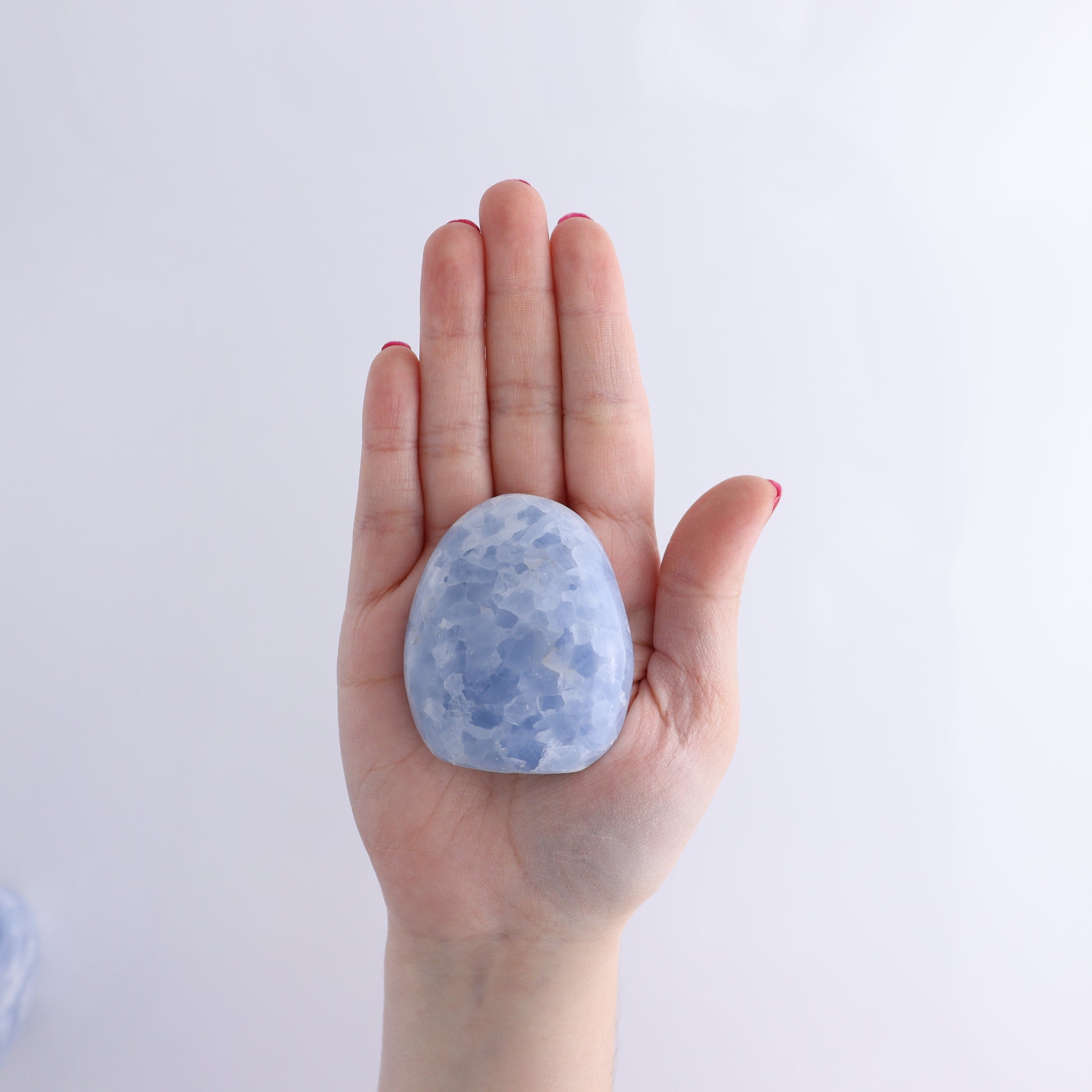 Blue Calcite Set of 4 - Expert Wholesale and Supplier of Wholesale Crystals & Bulk Gemstones, ["Blue Calcite","Calcite","Freeform","Madagascar"]