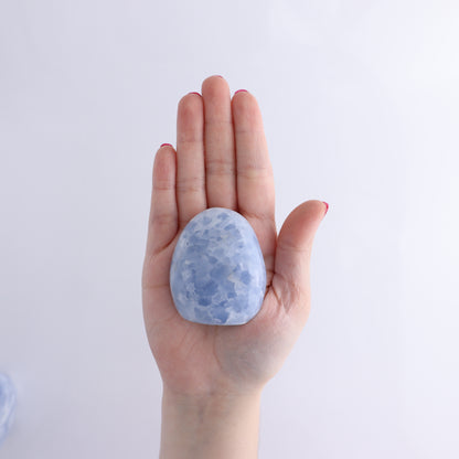 Blue Calcite Set of 4 - Expert Wholesale and Supplier of Wholesale Crystals & Bulk Gemstones, ["Blue Calcite","Calcite","Freeform","Madagascar"]