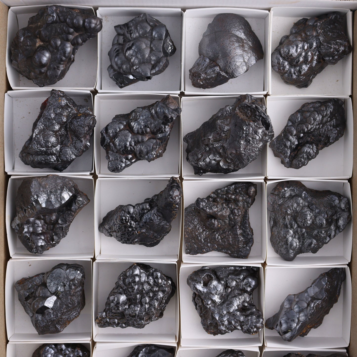 Hematite Rough Set of 24 - Expert Wholesale and Supplier of Wholesale Crystals & Bulk Gemstones, ["Hematite","Morocco","Rough"]