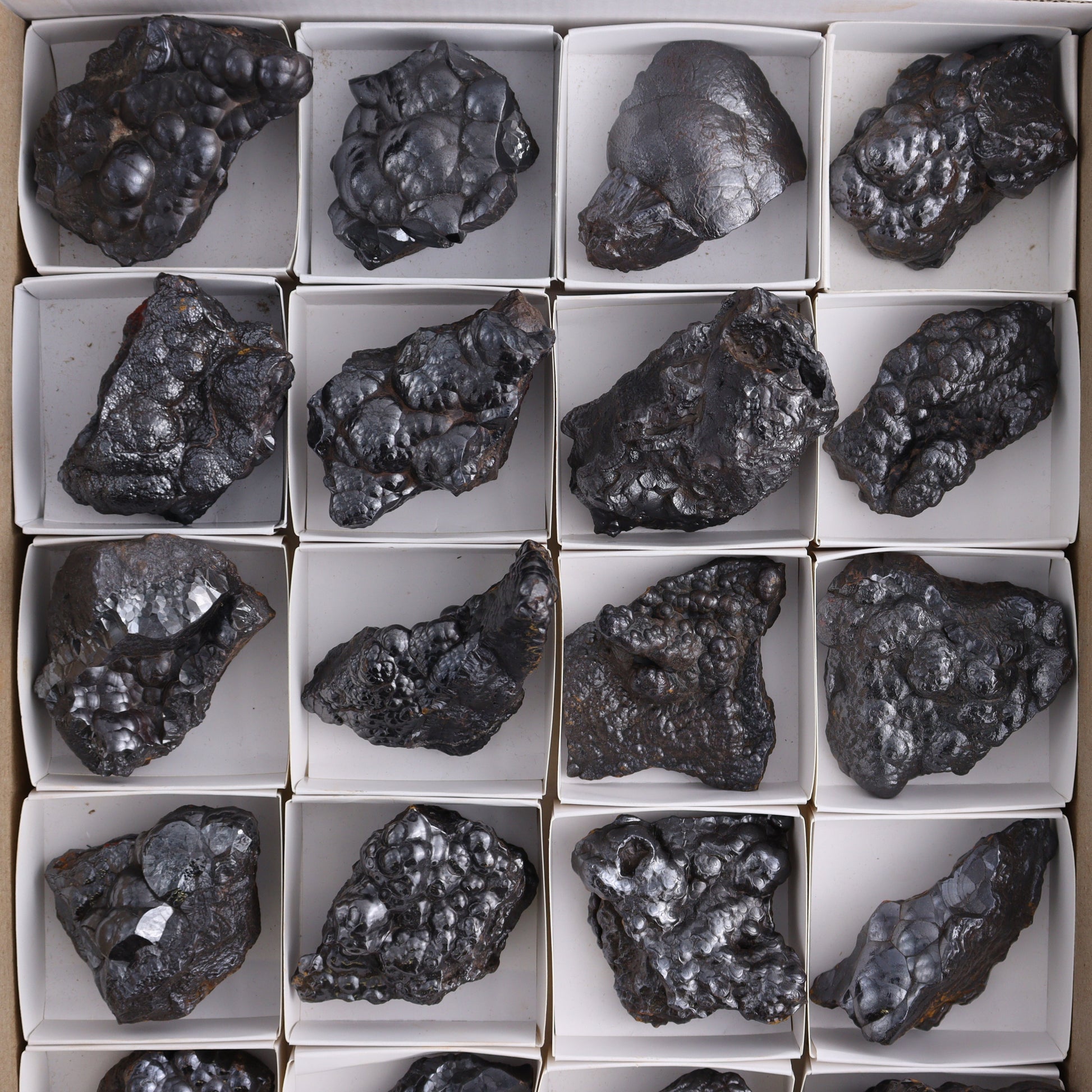 Hematite Rough Set of 24 - Expert Wholesale and Supplier of Wholesale Crystals & Bulk Gemstones, ["Hematite","Morocco","Rough"]