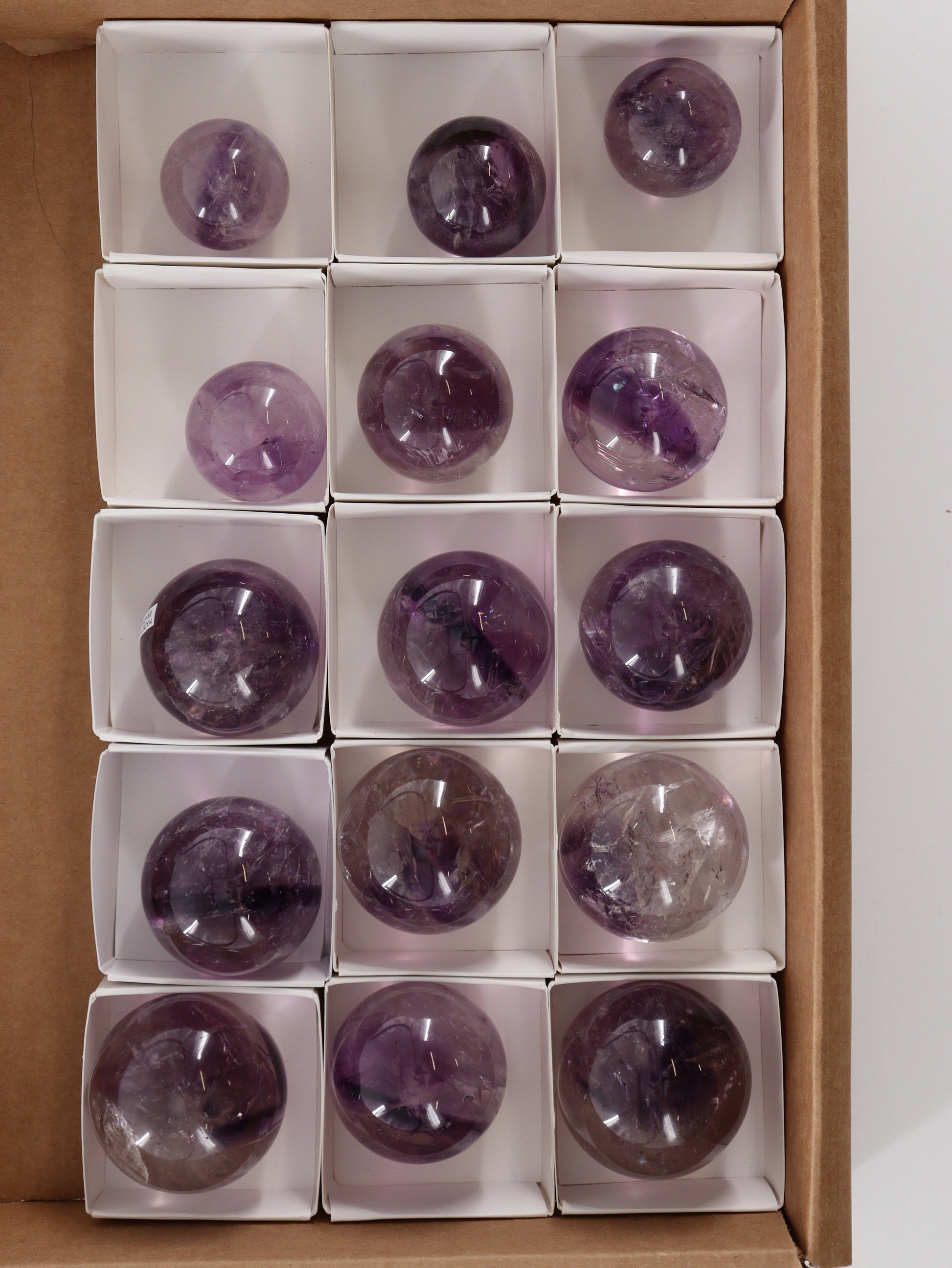 Phantom Amethyst Spheres - Expert Wholesale and Supplier of Wholesale Crystals & Bulk Gemstones, []