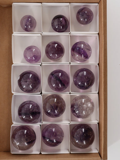 Phantom Amethyst Spheres - Expert Wholesale and Supplier of Wholesale Crystals & Bulk Gemstones, []