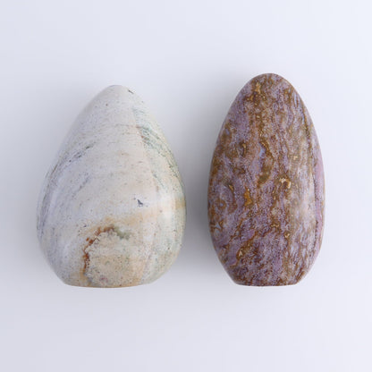 Ocean Jasper Freeform Set of 2