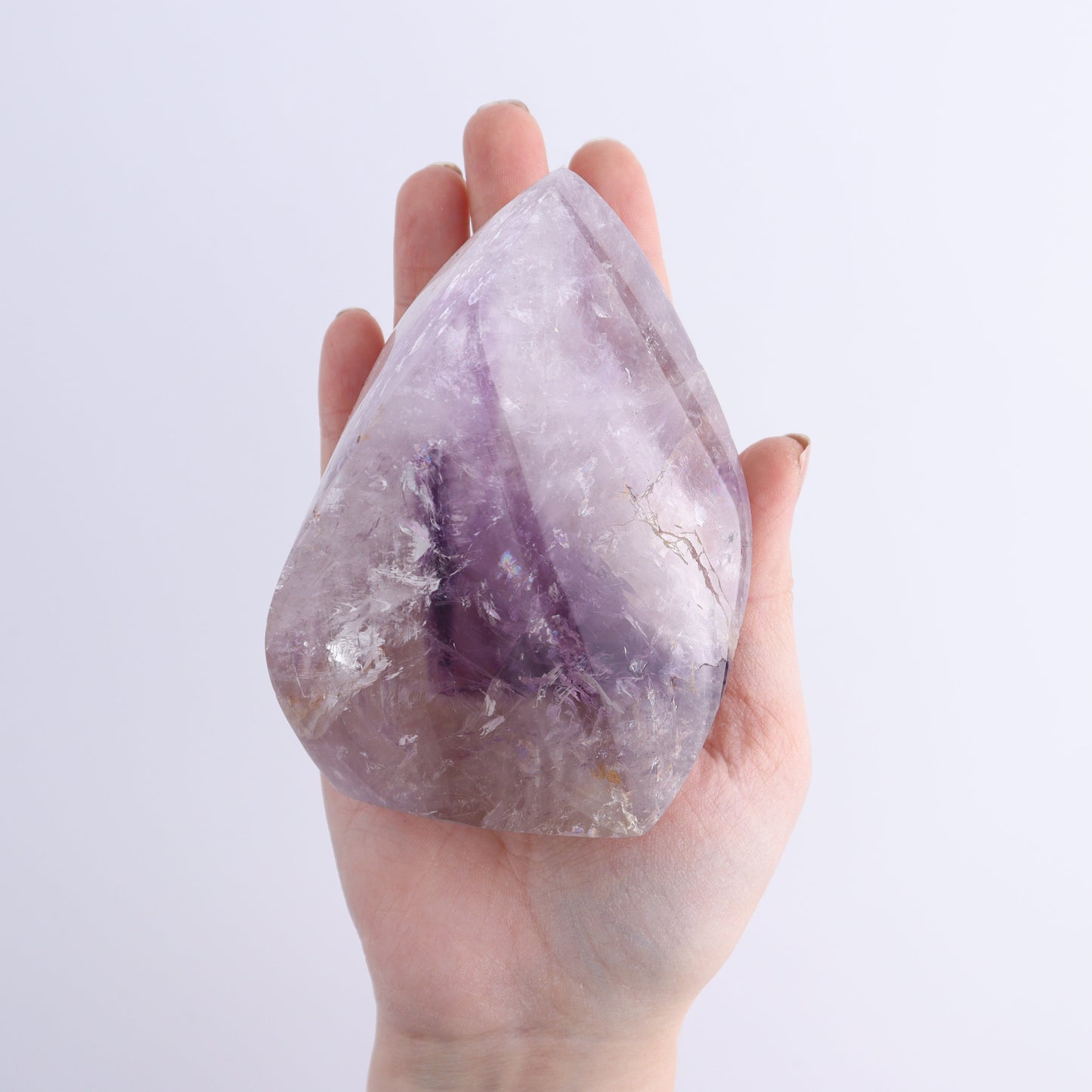 Amethyst Flames Set of 5 - Expert Wholesale and Supplier of Wholesale Crystals & Bulk Gemstones, ["Amethyst","Brazil","flames"]