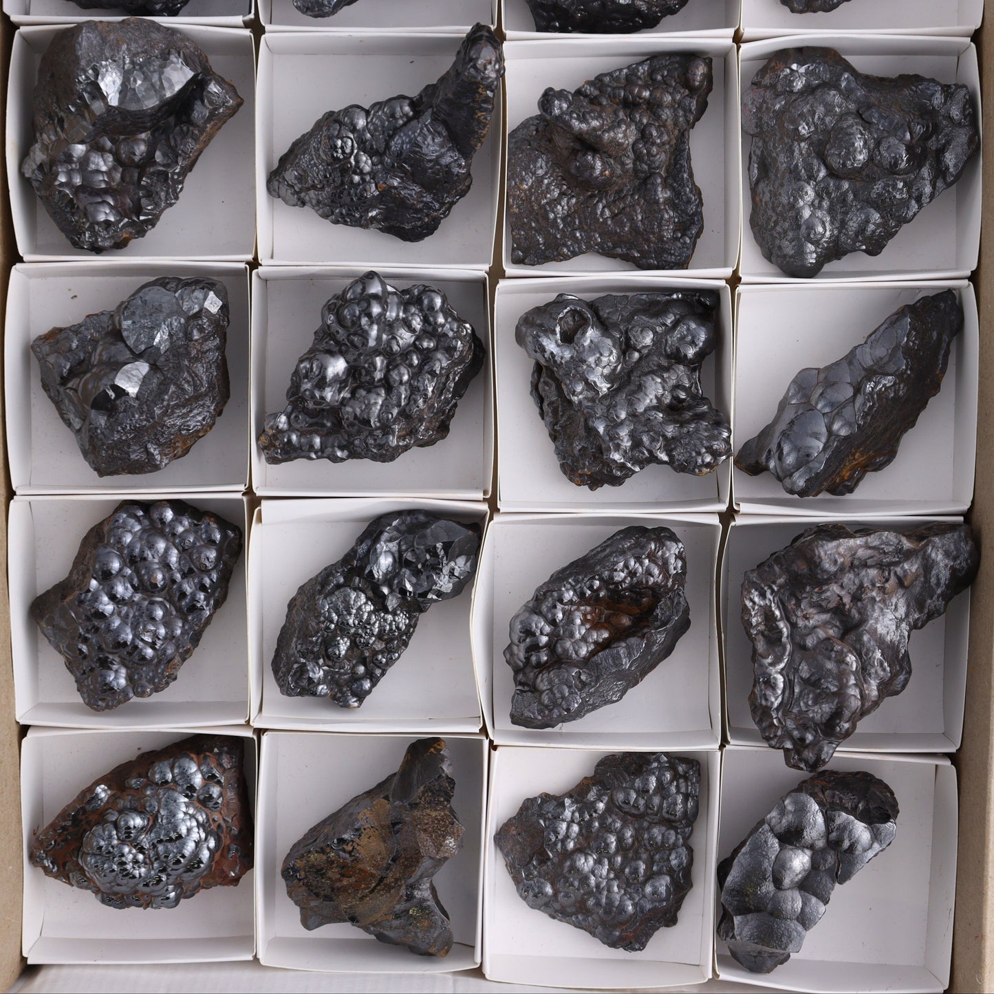 Hematite Rough Set of 24 - Expert Wholesale and Supplier of Wholesale Crystals & Bulk Gemstones, ["Hematite","Morocco","Rough"]