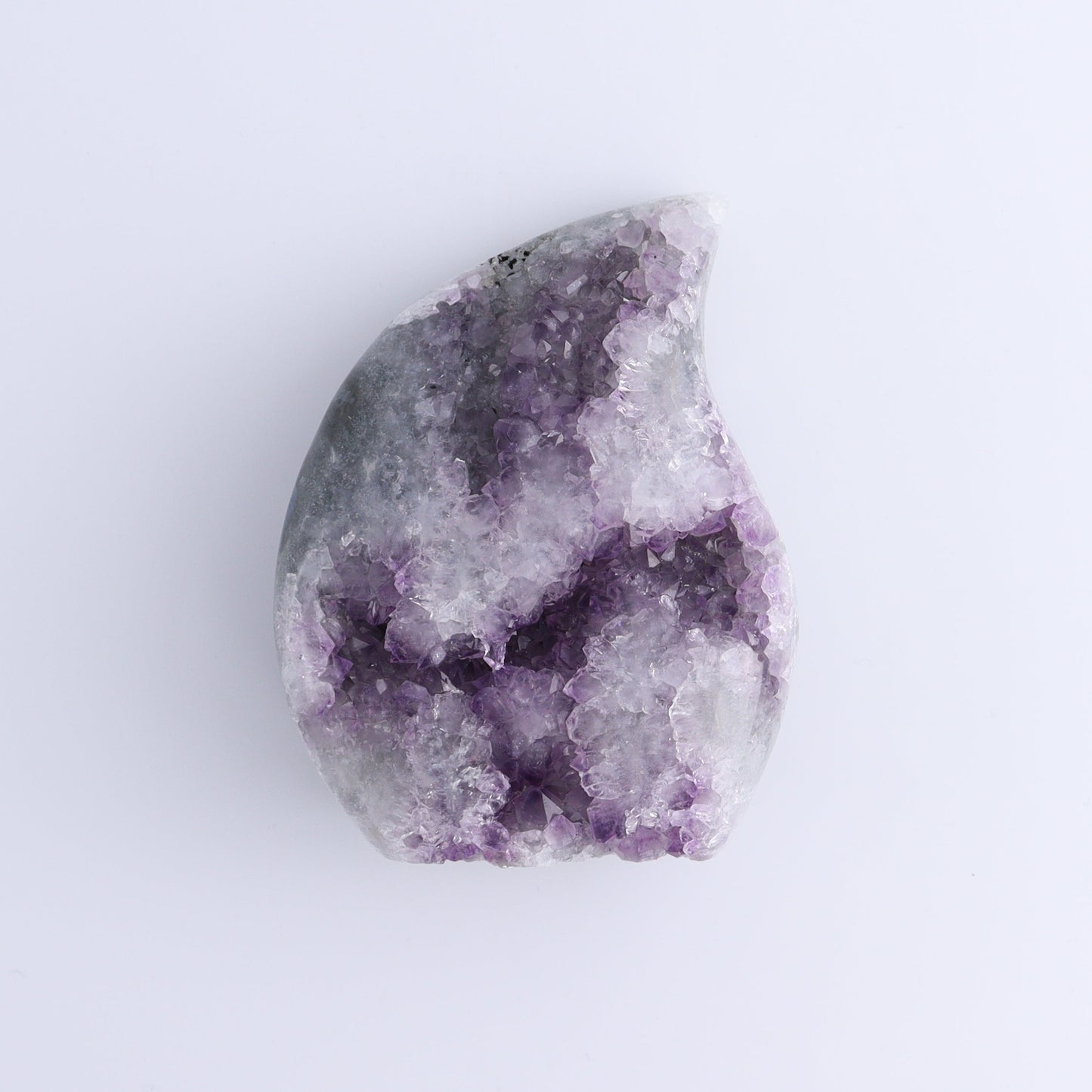 Uruguay Druzy Amethyst Flames Set of 4 - Expert Wholesale and Supplier of Wholesale Crystals & Bulk Gemstones, ["Amethyst","flames","Uruguay"]