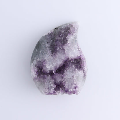 Uruguay Druzy Amethyst Flames Set of 4 - Expert Wholesale and Supplier of Wholesale Crystals & Bulk Gemstones, ["Amethyst","flames","Uruguay"]