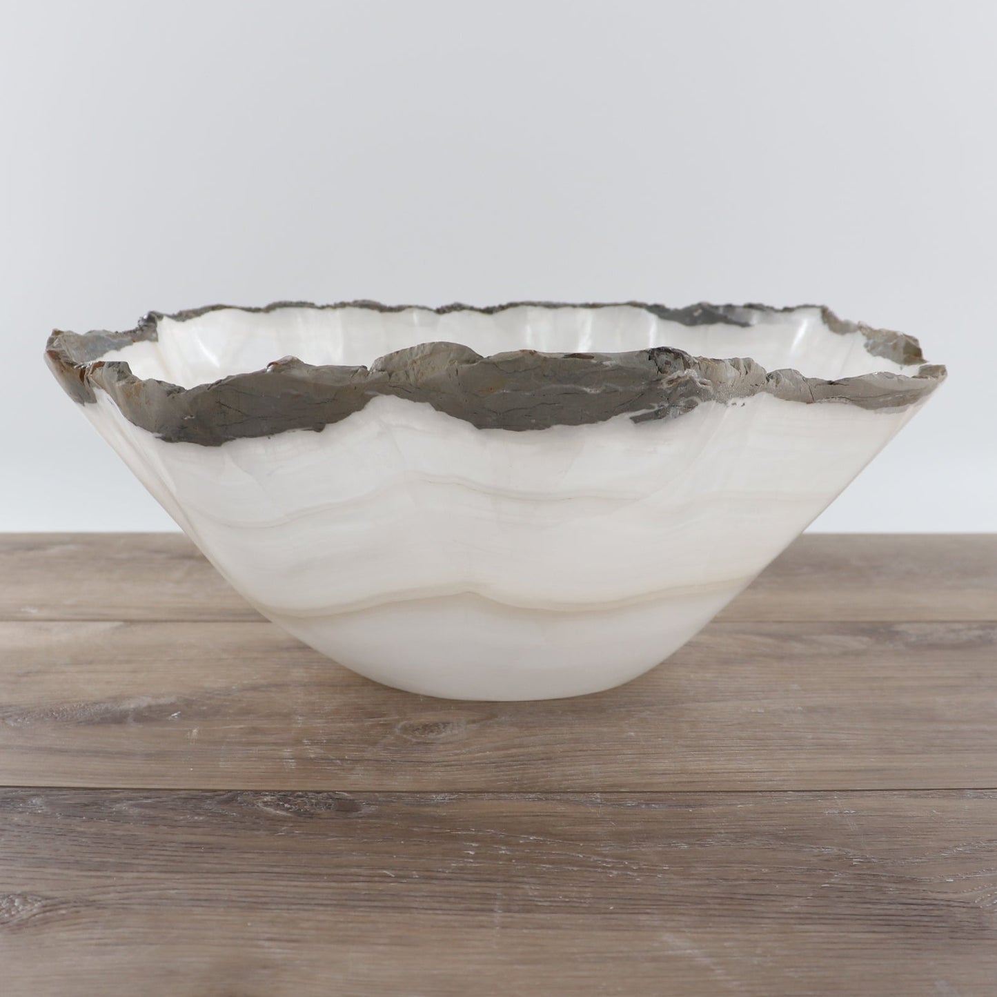 Mexican Onyx/Calcite Bowl 14"