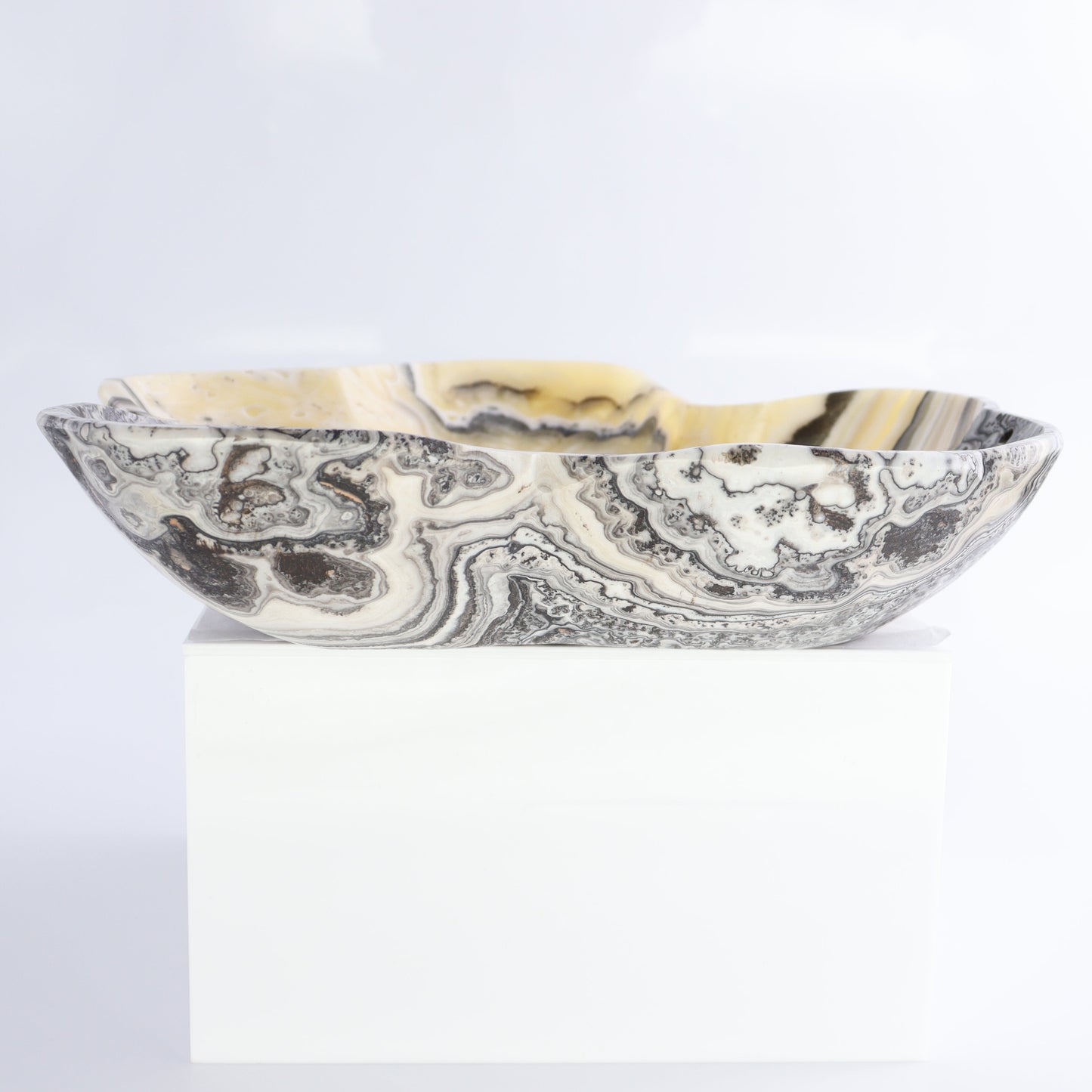 Zebra Onyx Bowl - Expert Wholesale and Supplier of Wholesale Crystals & Bulk Gemstones, ["Bowls","Mexico","onyx"]